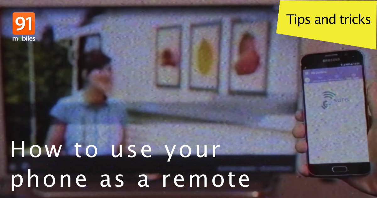 [Tips and tricks] How to use your smartphone as a universal remote