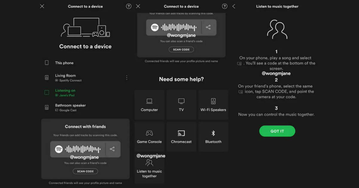 spotify pair code spotify pair code