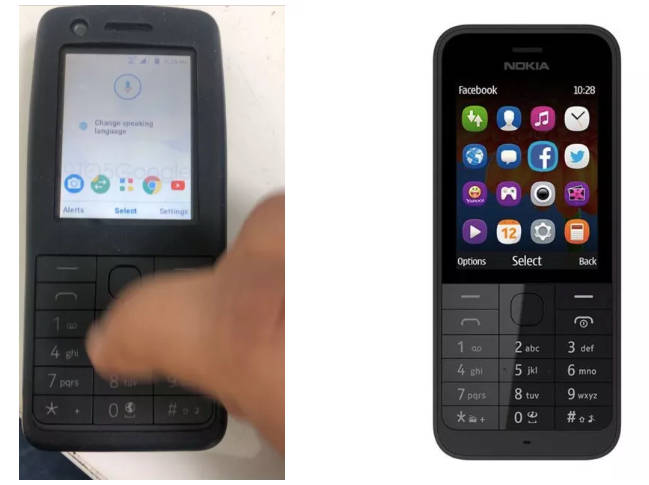 Nokia feature phone with new customised Android version leaked in