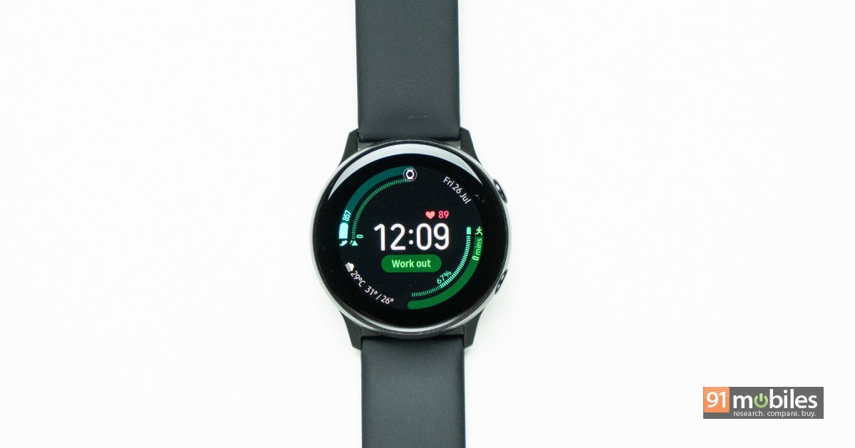 Samsung Galaxy Watch Active review | 91mobiles.com