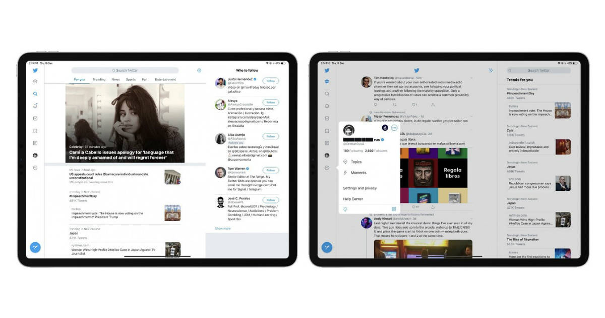 Twitter for iPad update brings much-needed interface redesign, adds