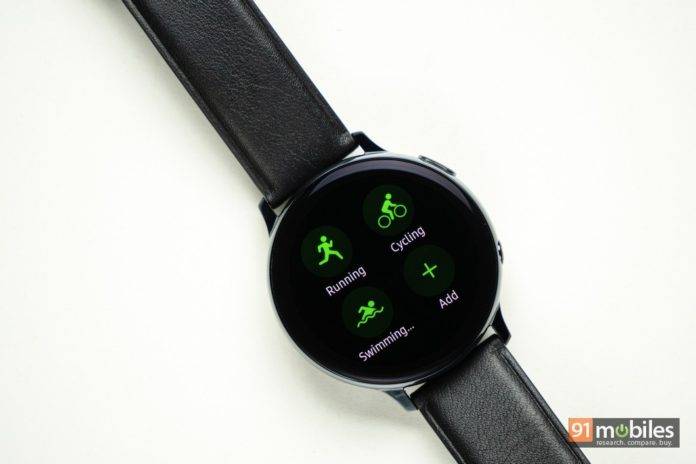 galaxy watch active 2 orange