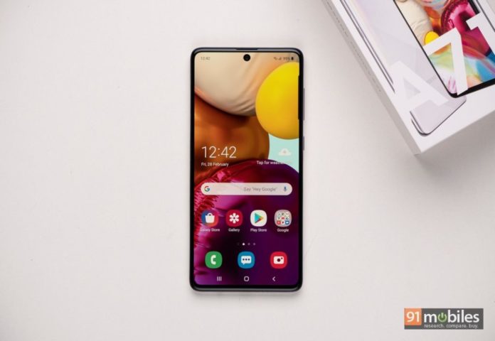samsung a71 pros and cons