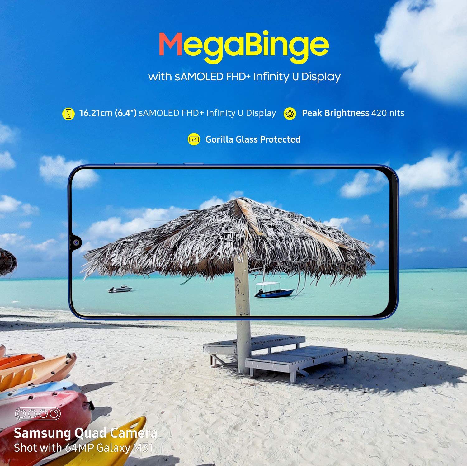Samsung Galaxy M31: The most power-packed 64MP smartphone, designed for Gen Z | 91mobiles.com