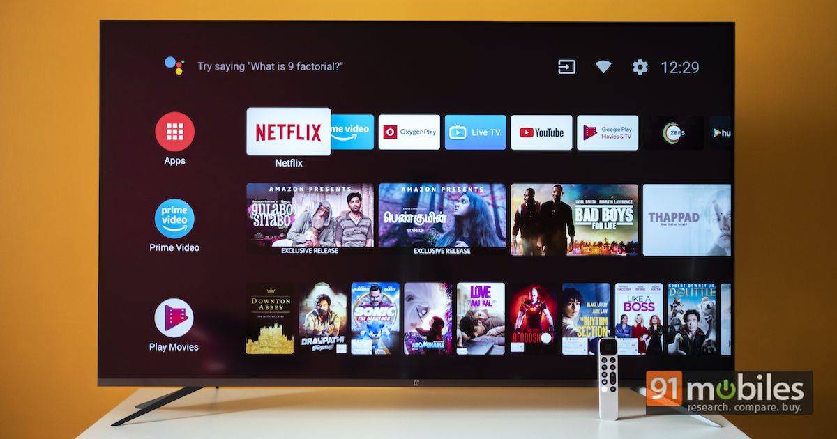 Oneplus Tv U Series 55 Inch Review Specifications 91mobiles Com
