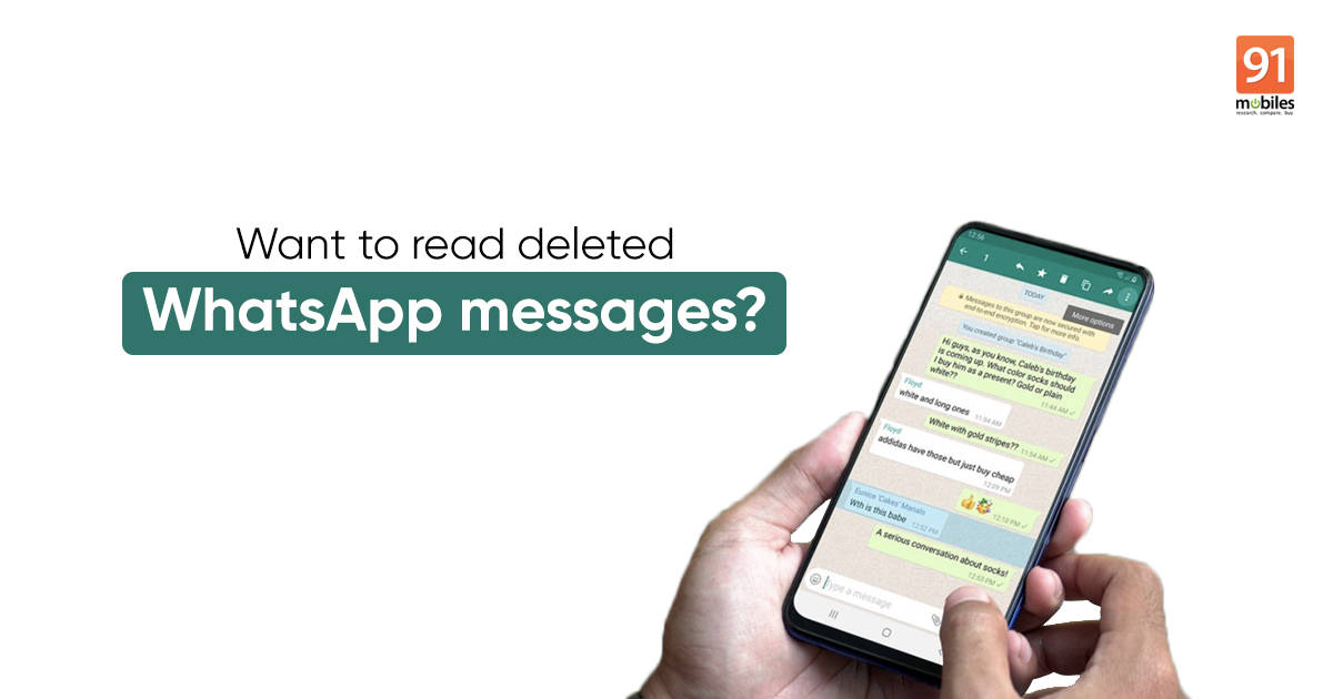 Deleted WhatsApp messages: how to see deleted WhatsApp messages