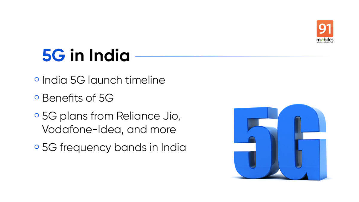 5G launched in India: Airtel, Jio, Vi, and BSNL 5G rollout plans |  91mobiles.com