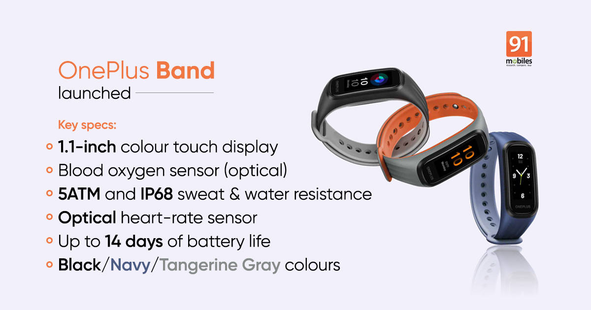 Oneplus fitness top band