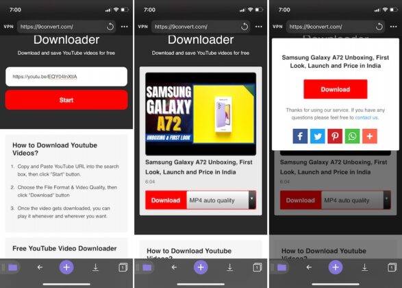 9Convert: A free and easy-to-use YouTube downloader | 91mobiles.com