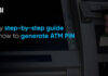how to generate sbi atm pin