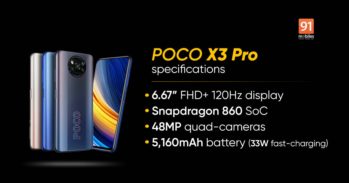 POCO X3 Pro India price tipped to be under Rs 20,000