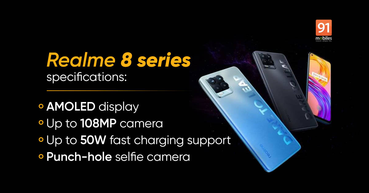 Realme 8, Realme 8 Pro pre-order in India starts today: here's what you