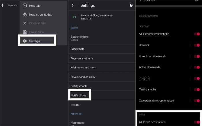 Google chrome Notifications (1)