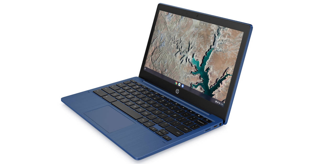 HP Chromebook 11a front view