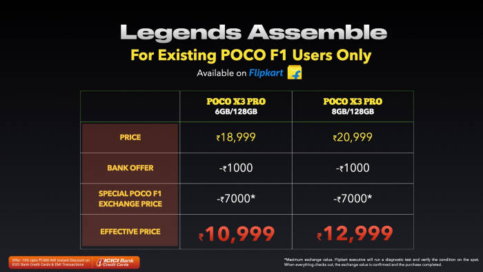 POCO X3 Pro upgrade program
