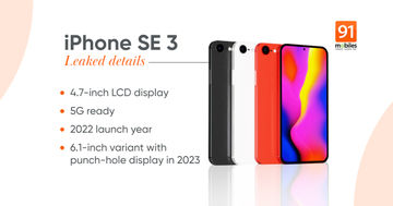 Apple Iphone Se 3 Price In India August 21 Release Date Specs 91mobiles Com