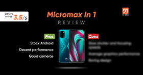 Micromax In 1 review: stock Android on a budget