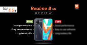 Realme 8 5G review: all eggs in one basket