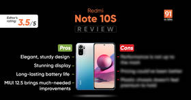 Redmi Note 10S review: a decent mid-ranger outclassed by the Note 10 Pro