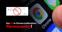 Here’s how you can stop websites from sending annoying notification prompts in Google Chrome Thumbnail