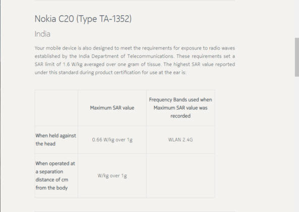 Nokia_C20_India
