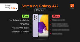 Samsung Galaxy A72 review: a lot like the Galaxy A52, but pricier