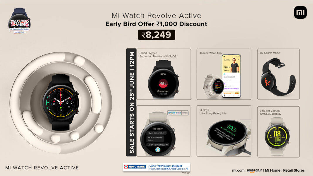 mi watch revolve spo2