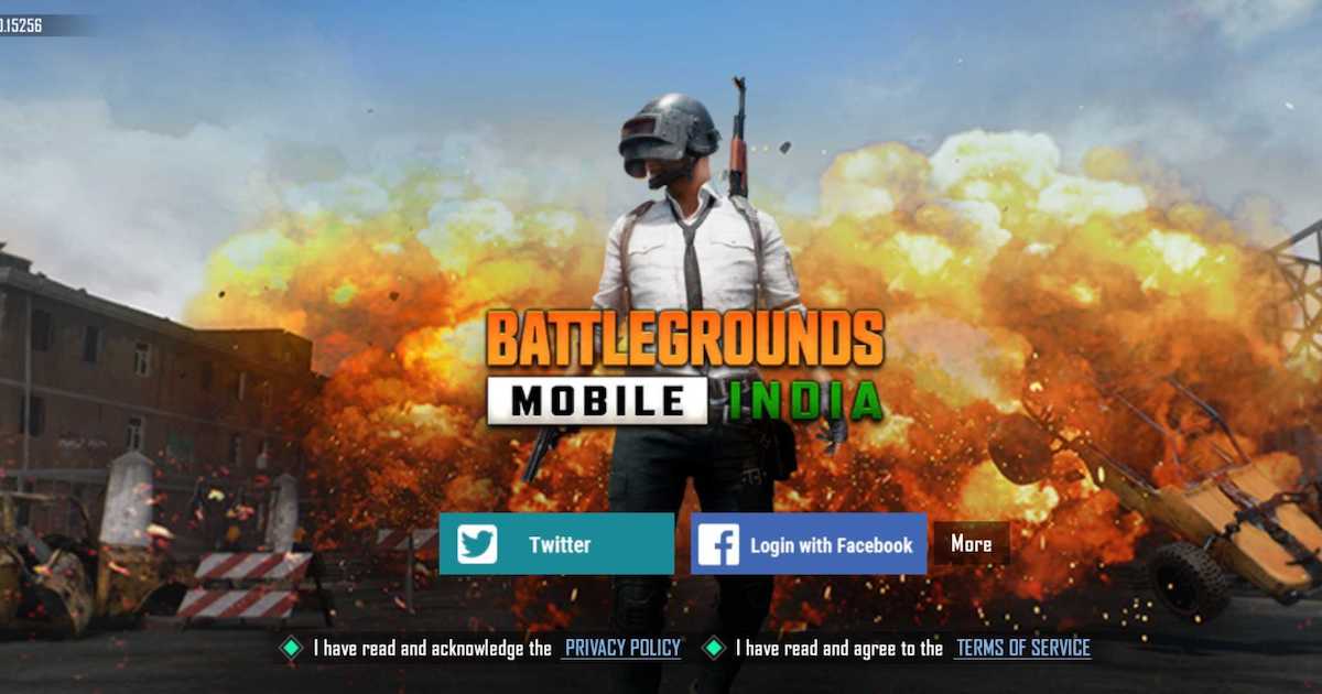 Battlegrounds Mobile India sign in