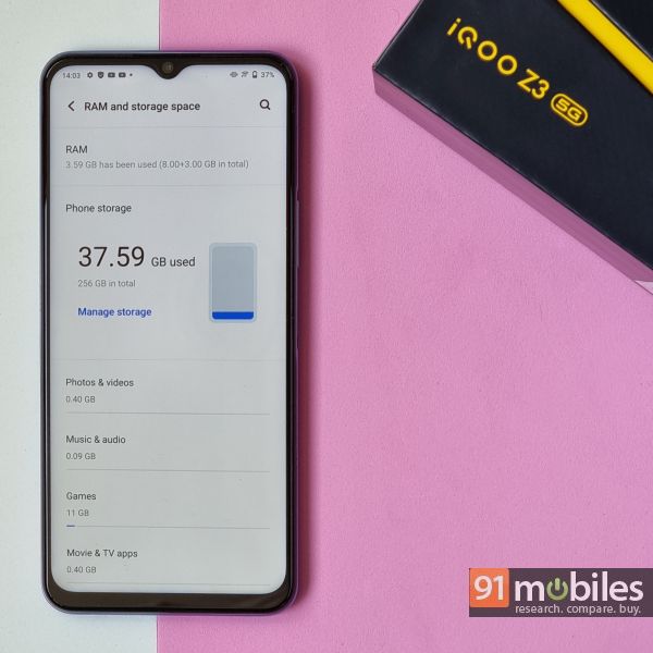 Vivo iQoo Z3 Review Pros and cons, Verdict 91Mobiles