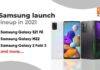 Upcoming Samsung mobile phones launching in 2021, according to the rumour mill