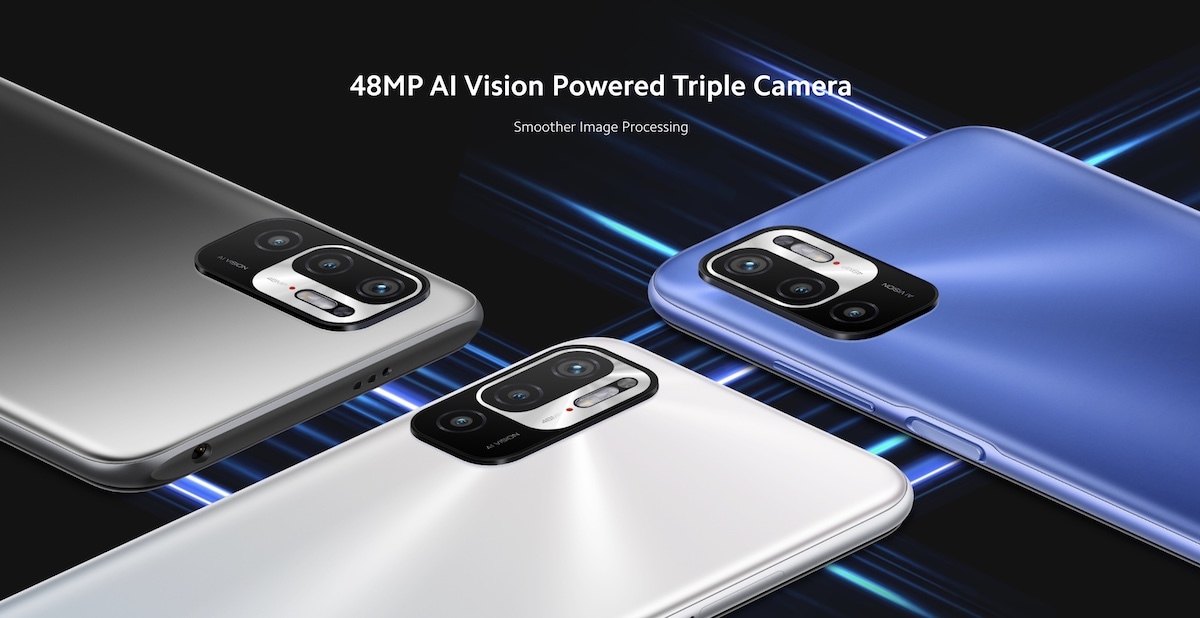 Great photography chops with 48MP AI vision powered triple Camera