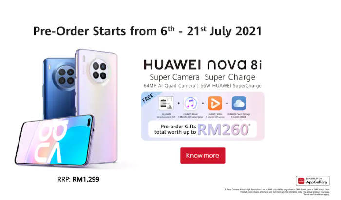 Huawei Nova 8i
