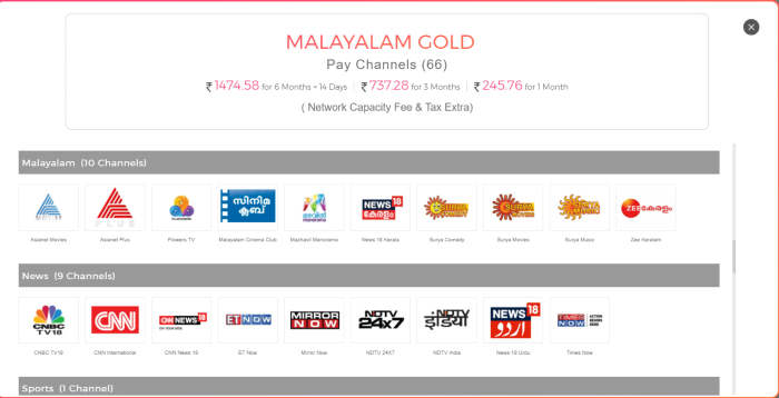 Sun Direct Recharge Plans Best Sun Direct Plans And Offers With Maximum Channels
