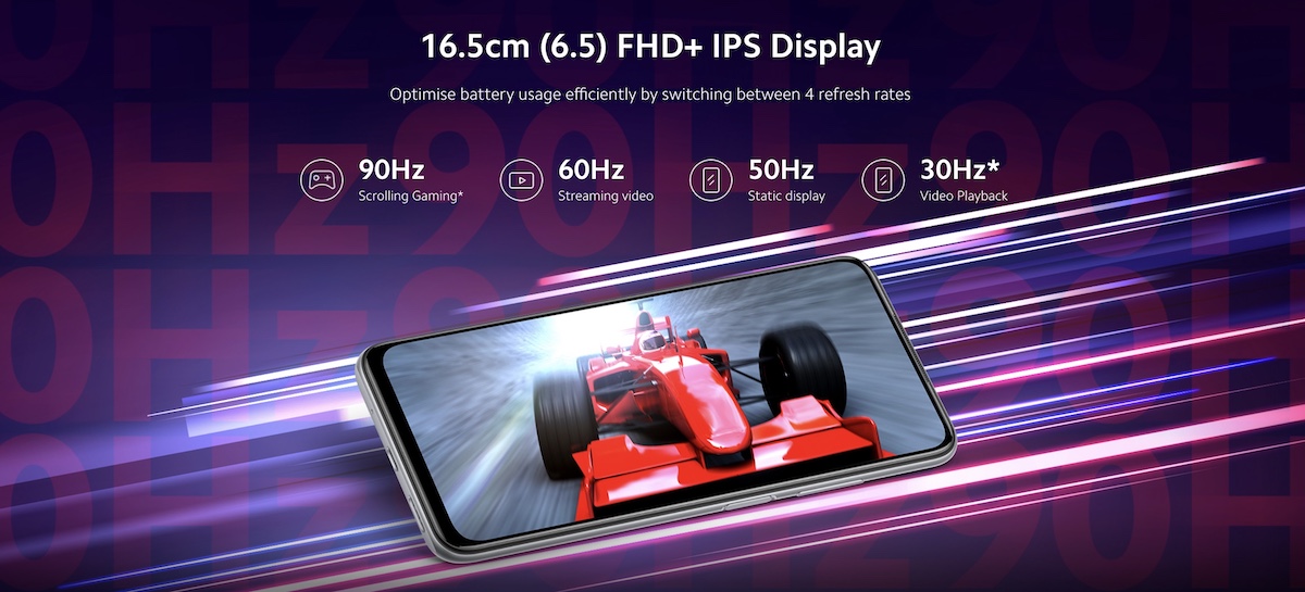 Splendid 90Hz adaptive refresh rate display