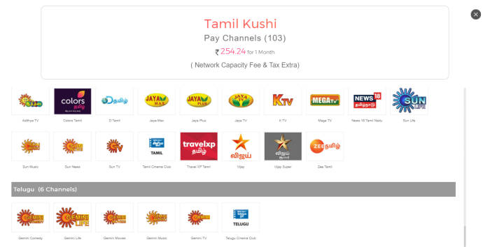 Sun Direct Tamil