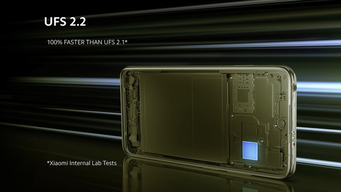 UFS 2.2 storage