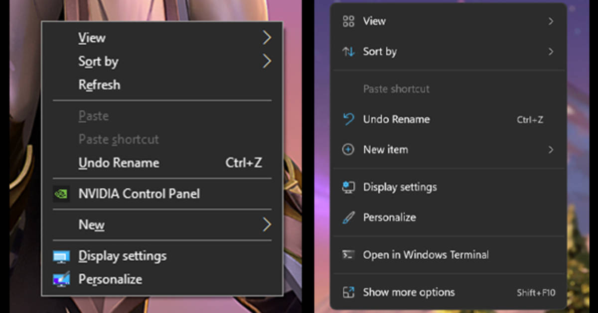 Windows 10 vs Windows 11 design changes: take a look at the redesigned Start menu, desktop, File Manager, and more key UI elements