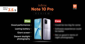Infinix Note 10 Pro review: marries decent performance with a large screen