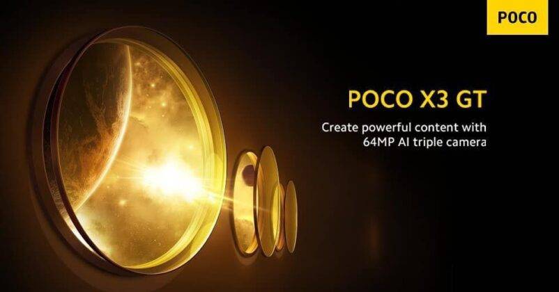 POCO X3 GT