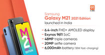 Samsung Galaxy M21 21 Price In India Full Specs 13th September 22 91mobiles Com Samsung Galaxy M21 21 Price In India Full Specs 13th September 22 91mobiles Com