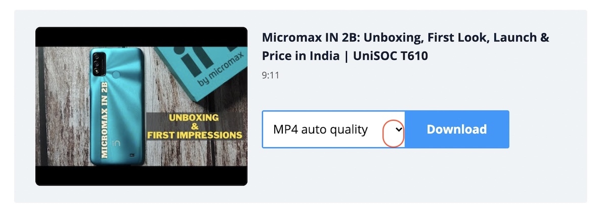 Downloading YouTube videos using MP3NOW - 2