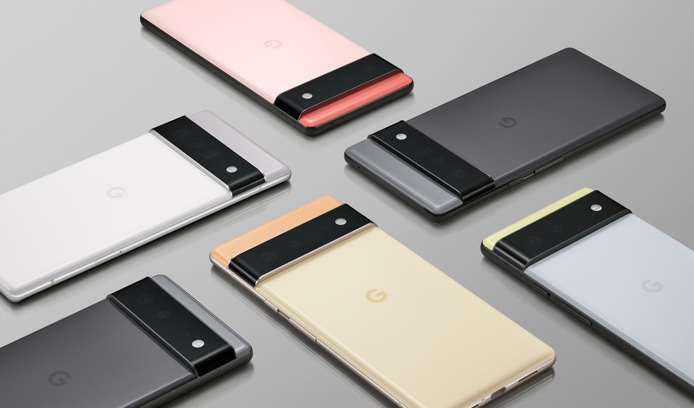 Google pixel 6 and 6 Pro design