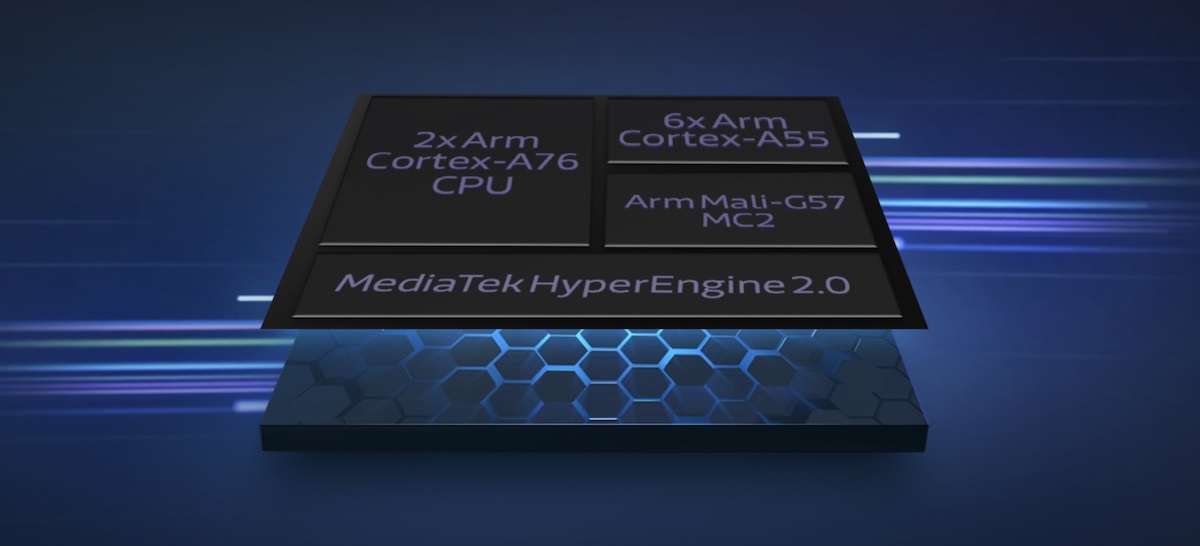 MediaTek Dimensity 810 cores