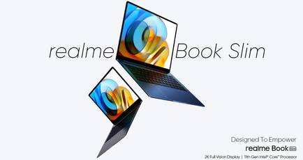 Realme Book Slim launched in India with 2K display, metal body, 11th Gen Intel Core CPU, 8GB RAM: price, specs