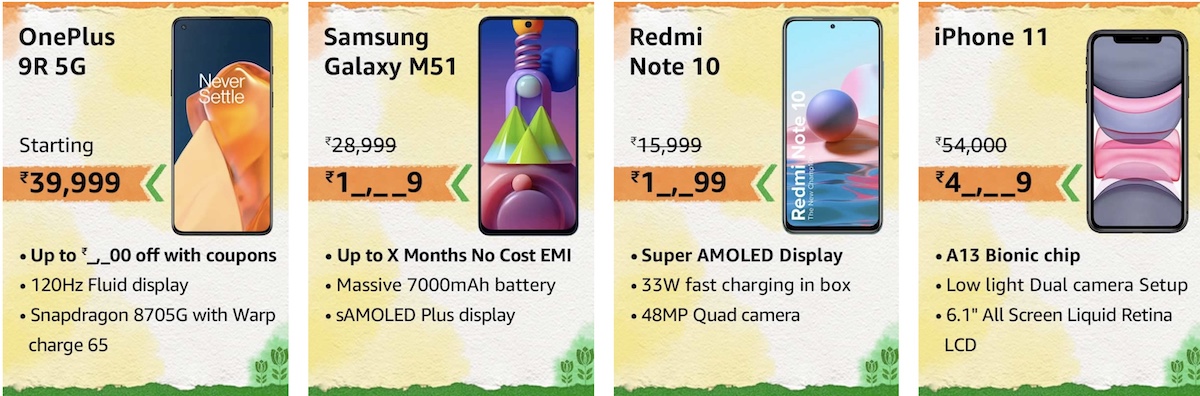 smartphone discounts - Great Freedom Festival 2