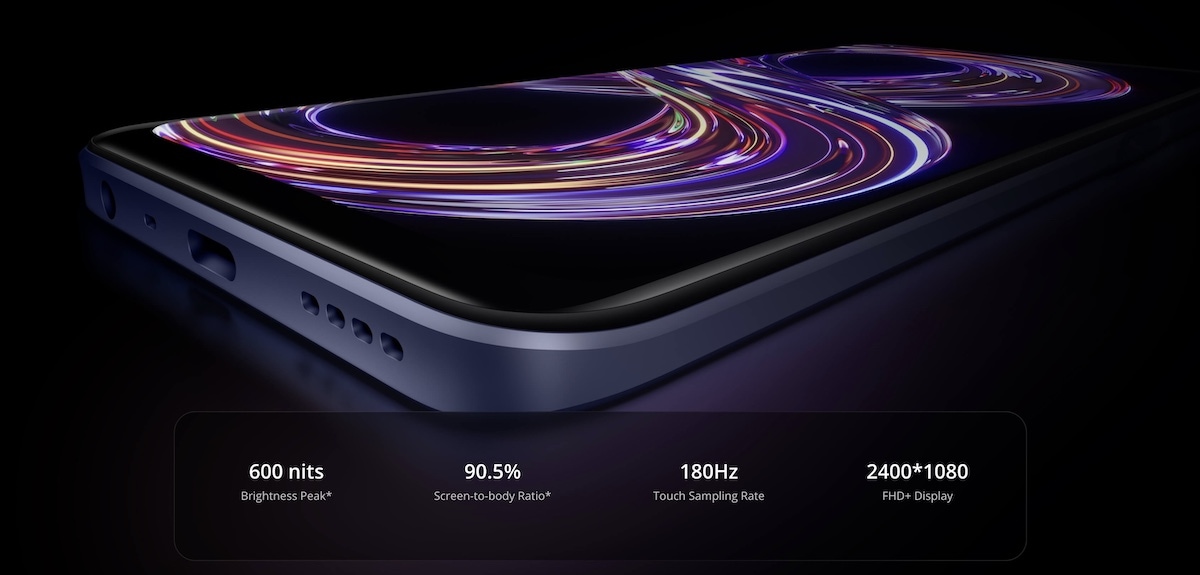 Ultra-smooth 90Hz display realme 8s