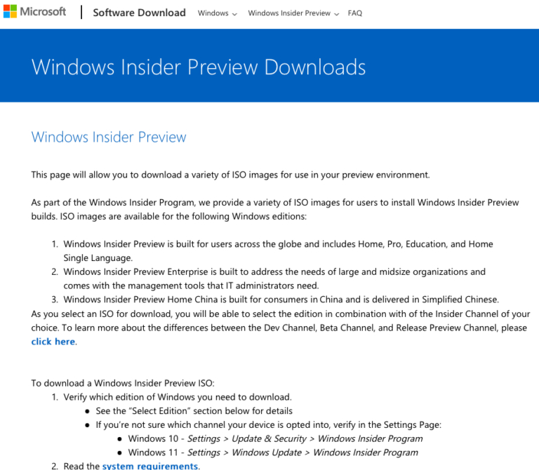 Windows 11 Insider Preview ISO download How to download Windows 11 on