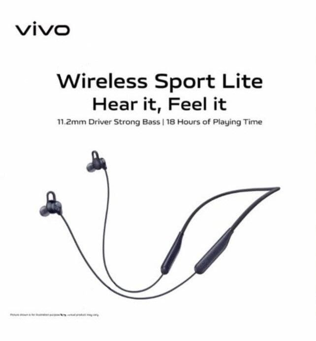 vivo wireless sport lite earphones banner