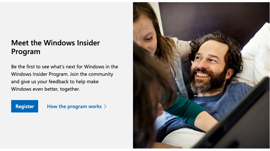Windows Insider Program