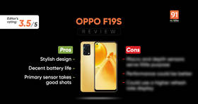 OPPO F19s review: an eye-candy of a phone that needs more in the performance department